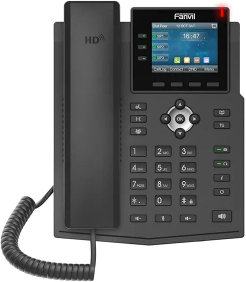 Fanvil X3U Pro — 6 SIP lines · 2.8-inch colour screen product image
