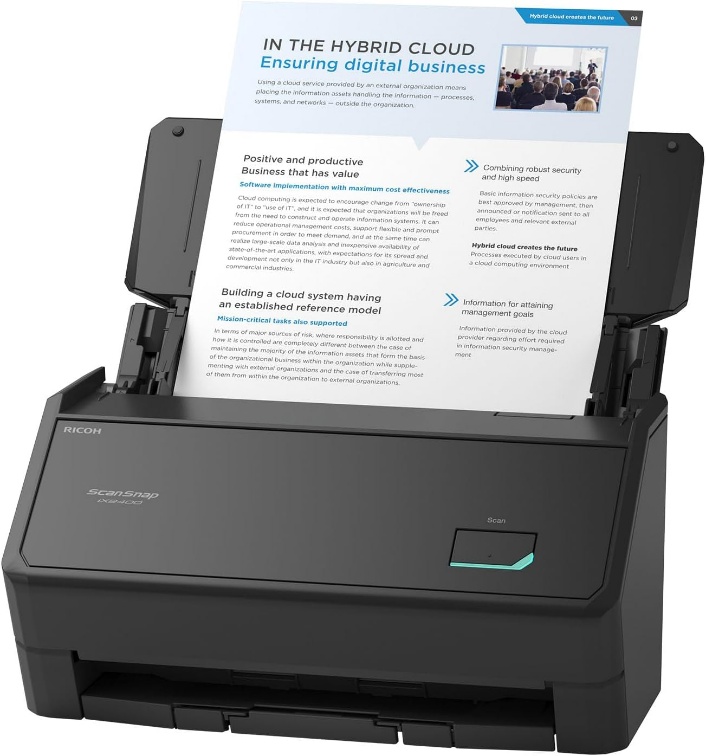 Ricoh ScanSnap iX2400 — USB only · 100-sheet feeder product image